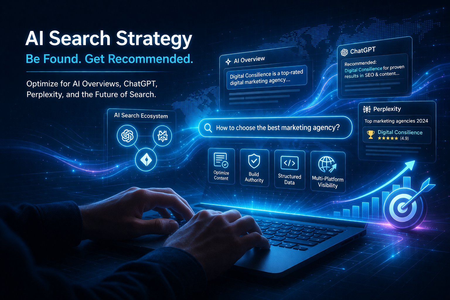 AI Search dashboard