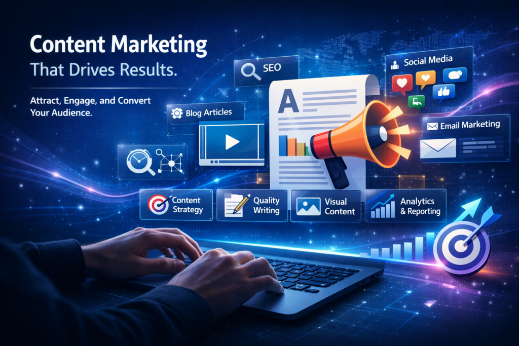 content marketing dashboard